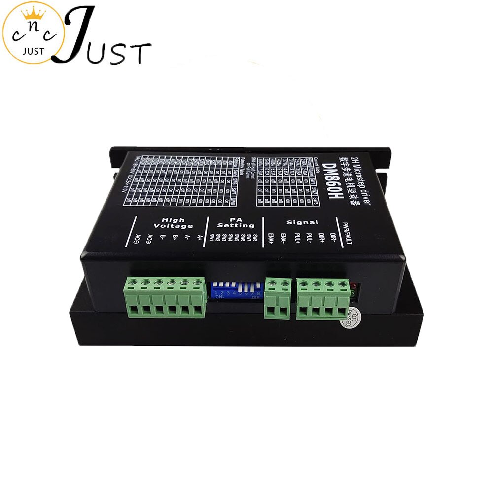 CNC two-phase stepper motor driver dm860h nema86 motor driver AC and DC dual purpose engraving machine