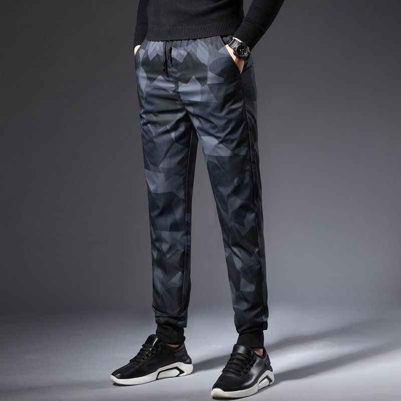 Otoño e Invierno y parquet popular pantalones cálidos de otoño e invierno 1416