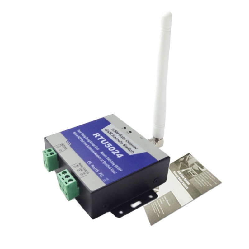 Interruptor de relé para Abrir Puerta GSM, portero automático inalámbrico, Control remoto, Kit de acceso a puerta por llamada gratuita, 850/900/1800/1900MHz, RTU5024