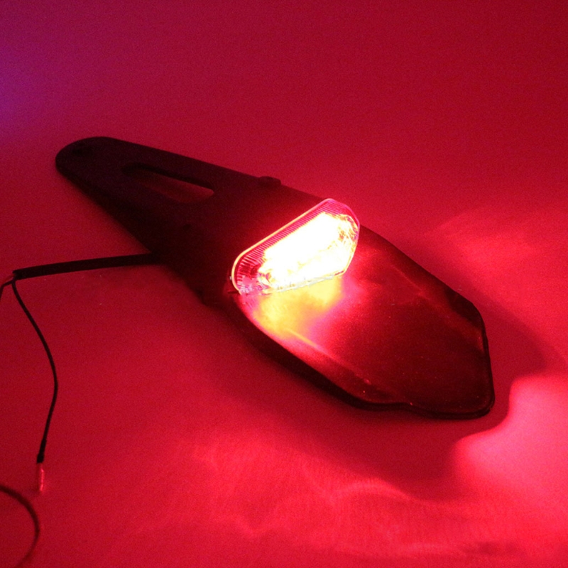 Motorcycle LED Tail Light Rear Stop Brake Lamp Universal for Enduro EXC WRF 250 400 426 450