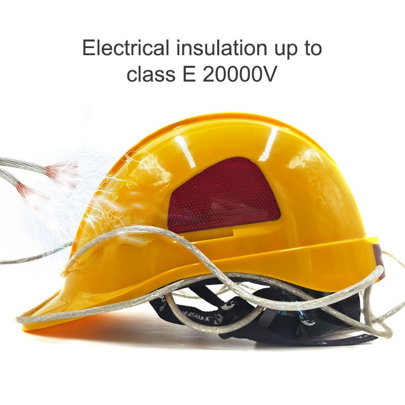 Capacete de segurança abs + pc material eletricista construção trabalho boné isolamento anti baixa temperatura capacetes de alta resistência capacete