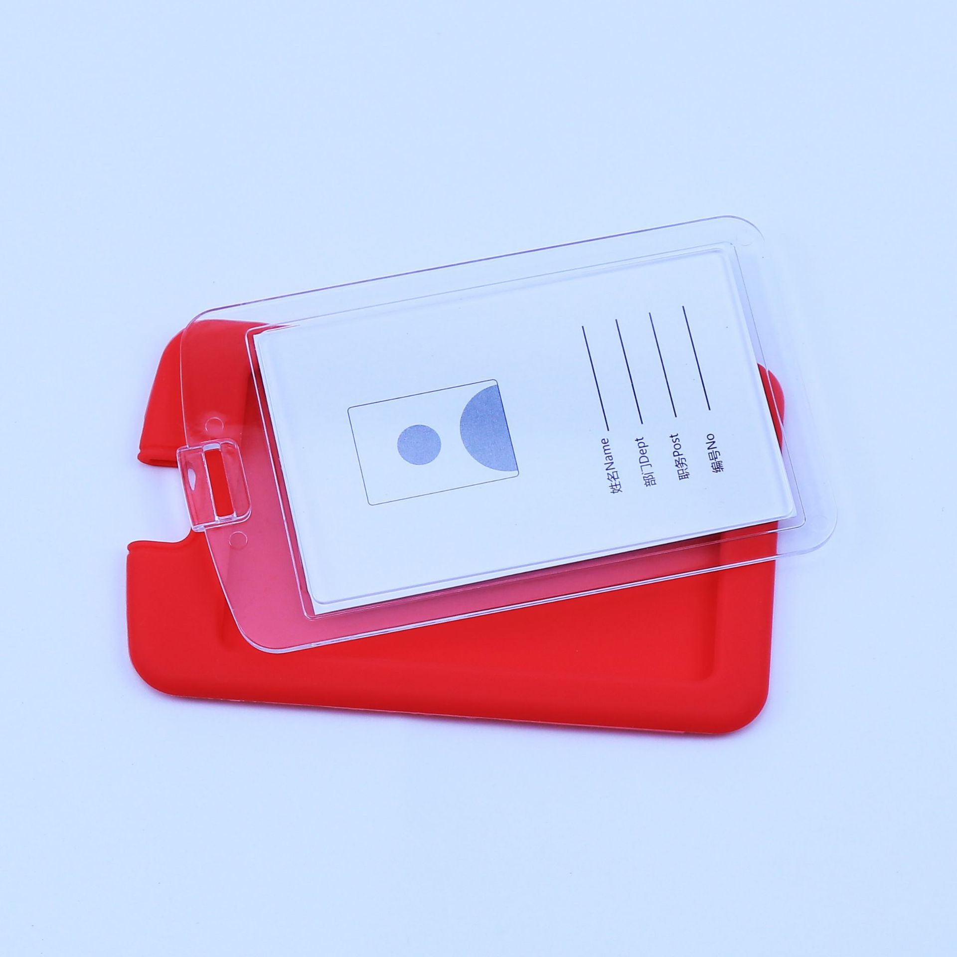 3/5pcs Credential Door Holders Credentials Holder Students Bus Card Case Lanyard Identity Badge Cards Cover Silicone Card Holder