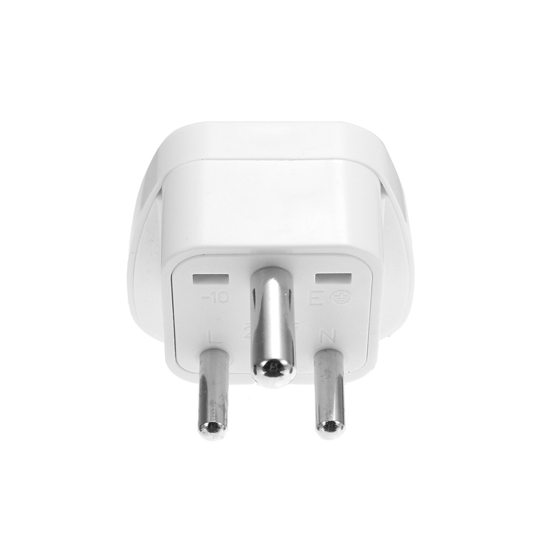 LEORY 2 Pin South Africa India Travel Plug Adaptor + 3 Pin Universal AU UK EU US to South Africa Converter 10A 250V AC adaptor