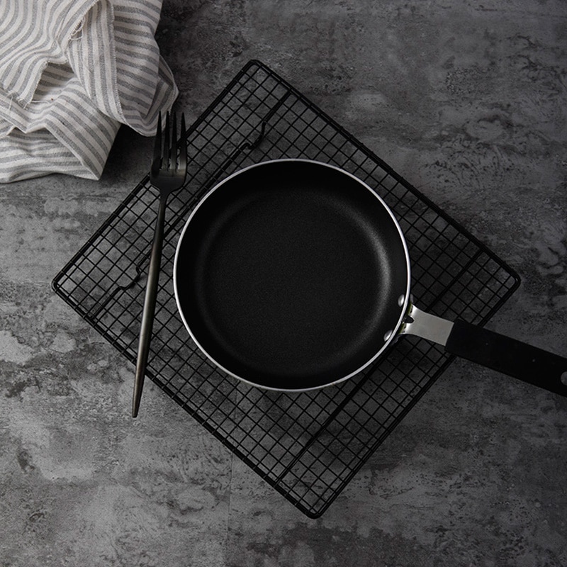 Nero Griglia Forno Telaio in Ferro Brindisi Cremagliera di Cottura Della Torta Del Basamento per Gli Alimenti Pannello Fotografia Puntelli foto studio Accessori Fotostudio