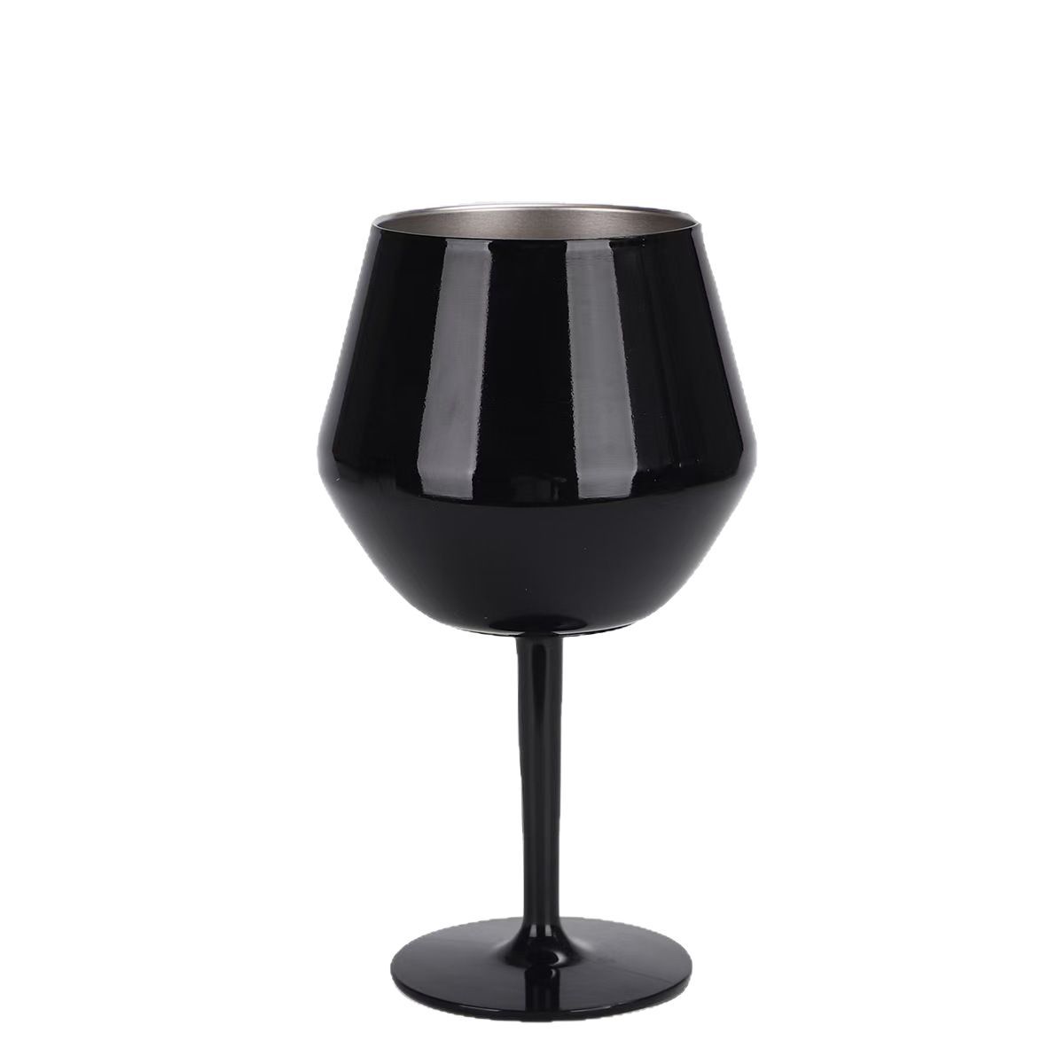Nueva taza de doble uso de acero inoxidable 304 de 14oz, copa de vino y vaso de café con tallo desmontable, copa de bar con aislamiento al vacío