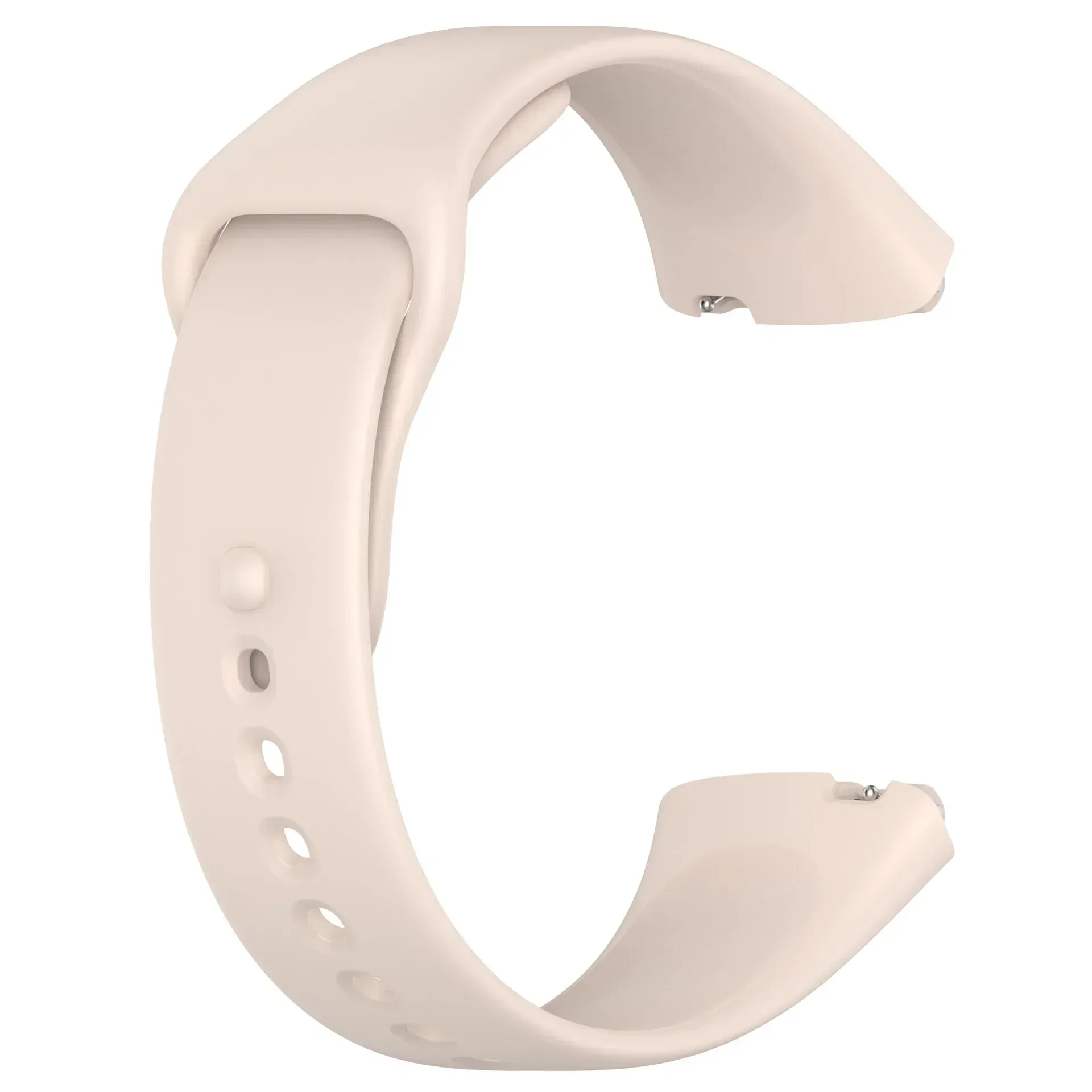 Silikonløkke til xiaomi redmi watch 3 smartklokkereim armbånd til xiaomi redmi watch 3 active lite rem klokkereim: Xxl / Beige