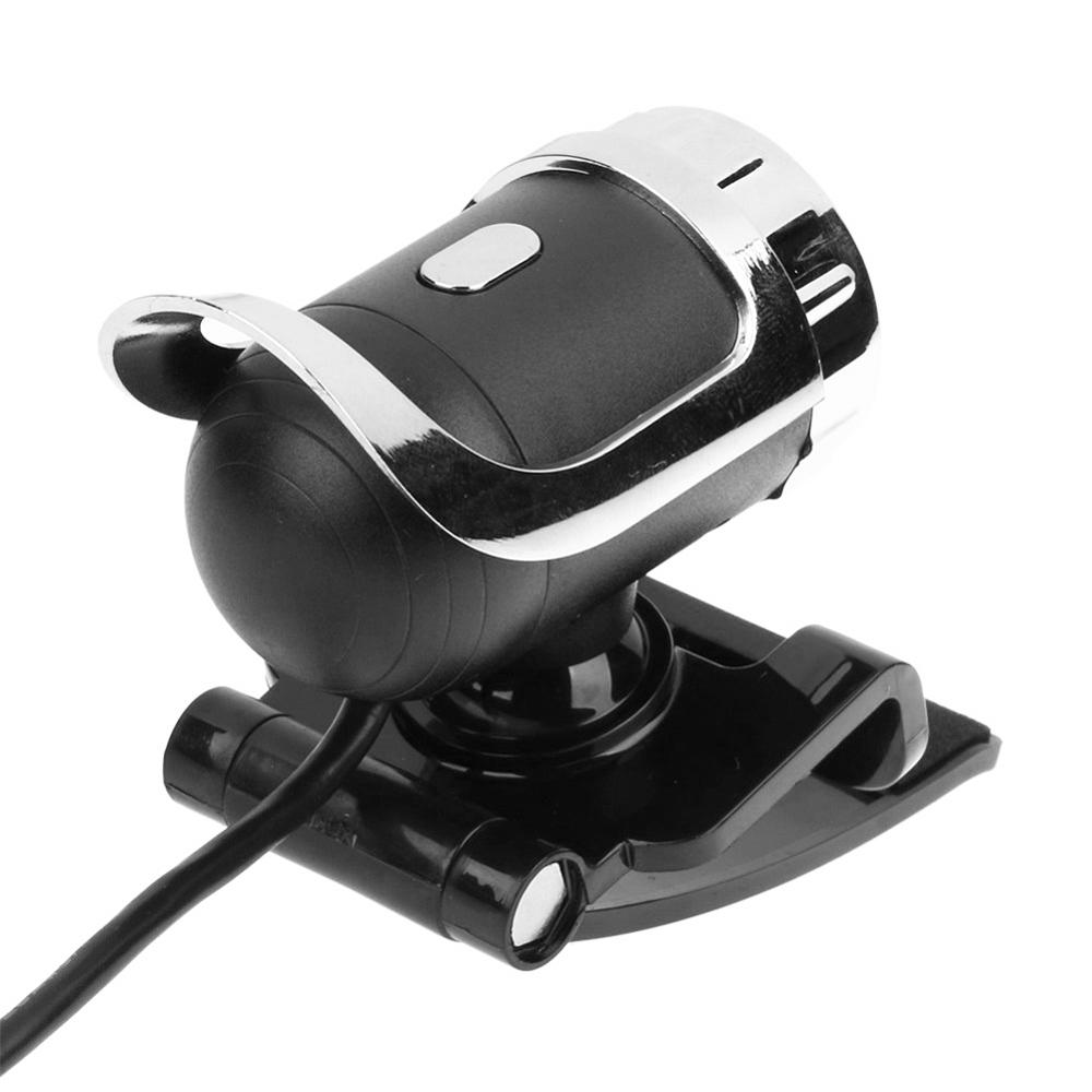 HD USB Webcam Image for Computer PC Desktop Laptop TV Box 360 Degrees Digital Video Webcam with Microphone Clip CMOS