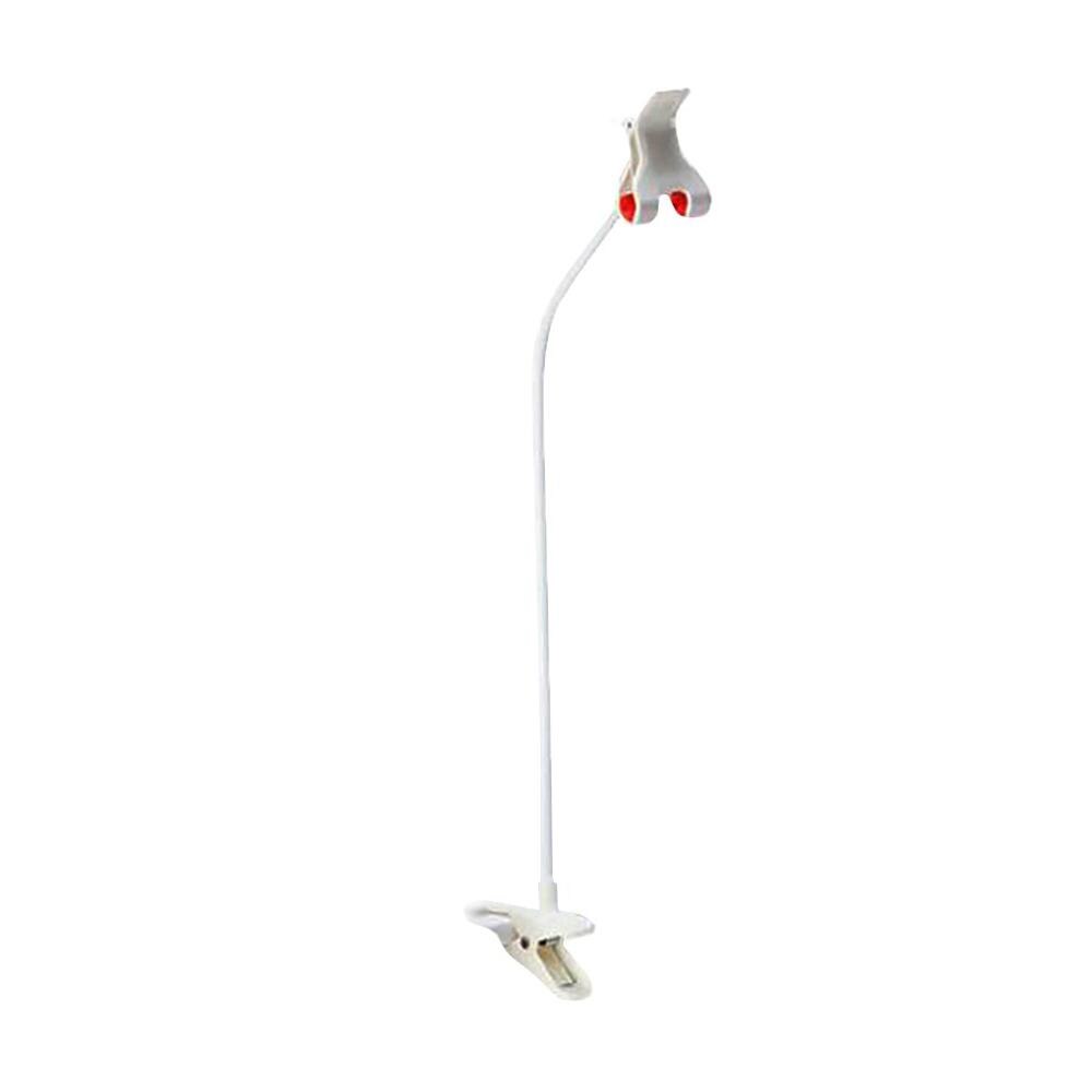 Universale Pigro supporto Del Telefono mobile Supporto A Collo D'oca Stent Flessibile letto tavolo scrivania clip Della Staffa per il Telefono Flessibile Del Supporto Del Braccio Caldo: bianca