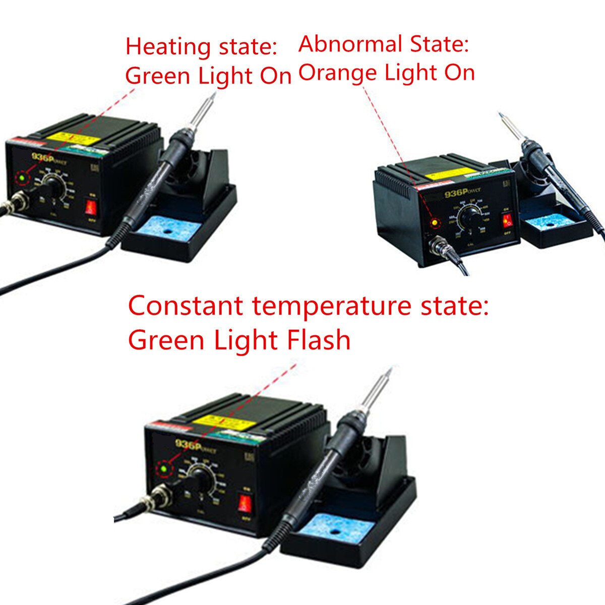 110V 220V Soldering Iron Soldering Station Digital Rework Station Telephone Repair Soldering Station+Power Adapter