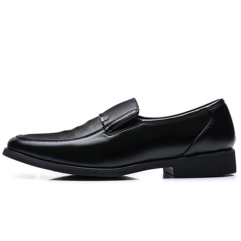 Nahkaiset housut miehille kengät slip-on viralliset kengät hengittävät juhlakengät miesten zapatos oxford hombre yui 8