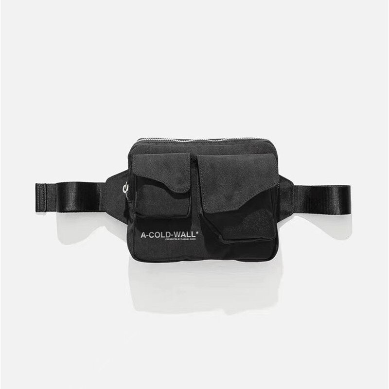 Sac à bandoulière en toile ACW pour hommes femmes, sacoche de bonne A-COLD-WALL A, sacoche de poitrine murale froide: 11