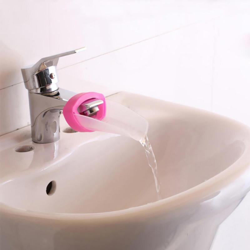 4pcs Children's Handwashing Tools Cartoon Bathroom Accessories Bathroom Extender Bath Products for Children Good Hygiene Habits