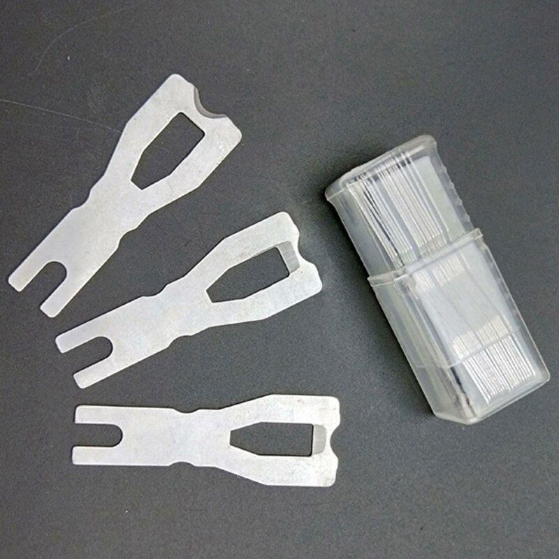 20Pcs Blades For Vinyl Flooring Trimming Skiving Knife Shovel Blade