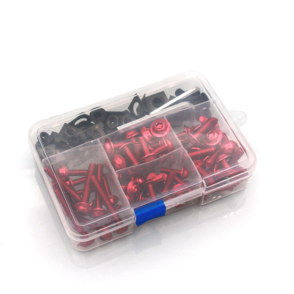Kit de tornillos de carenado para motocicleta Aprilia Rs 125 Sr 50 Rsv4 Shiver DORSODURO 750 1200 Pegaso 650 RSV MILLE R, tuerca de tornillos para carrocería