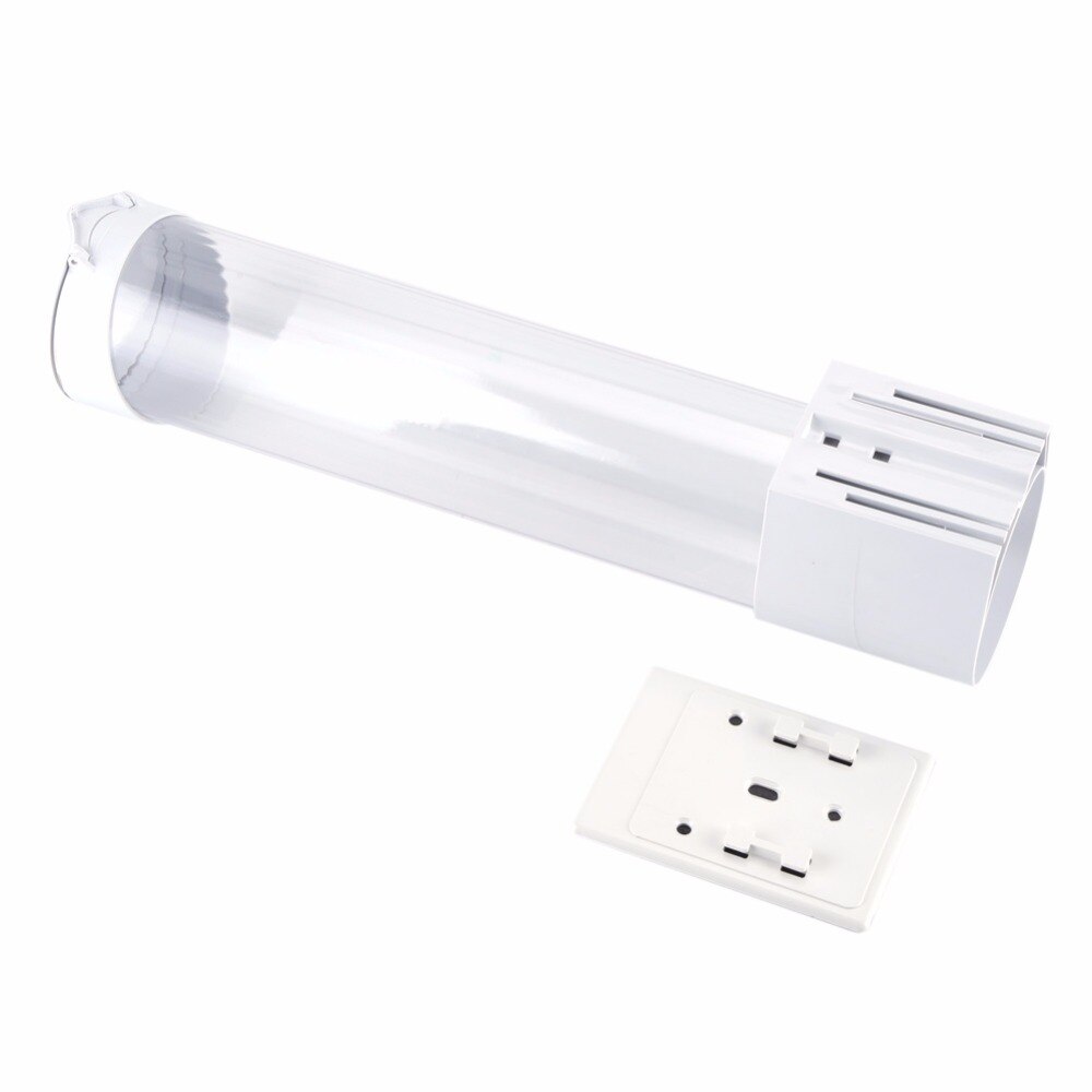 Anti Dust Disposable Paper Cup Dispenser Storage Rack Holder For 7.5cm 50 Cups Container Wall Mount Water Dispenser Rack Shelf