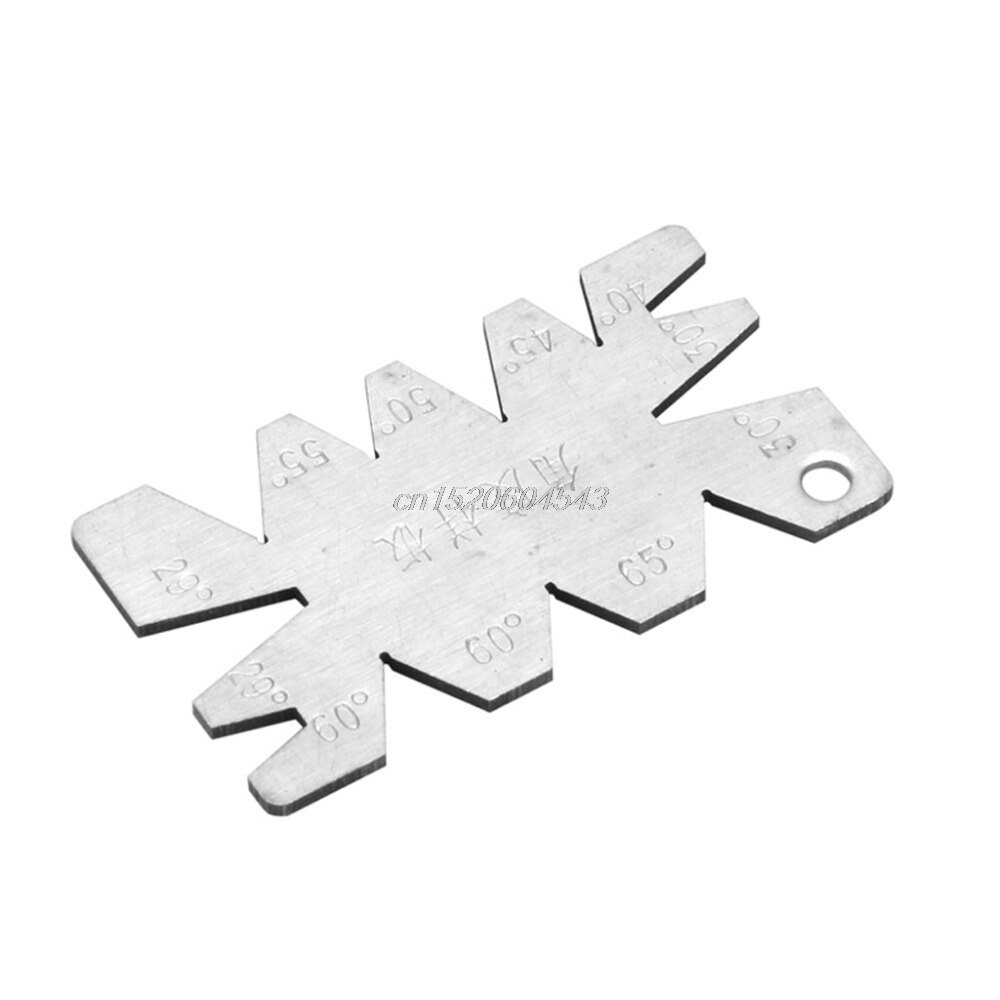 3 Pz/impostato Punte da Trapano Angolo di Calibro Dirll per Affilare I Coltelli Strumenti di S/S di Controllo Angolo gag Misura di Misurazione Strumento Tornio R08 navata di goccia