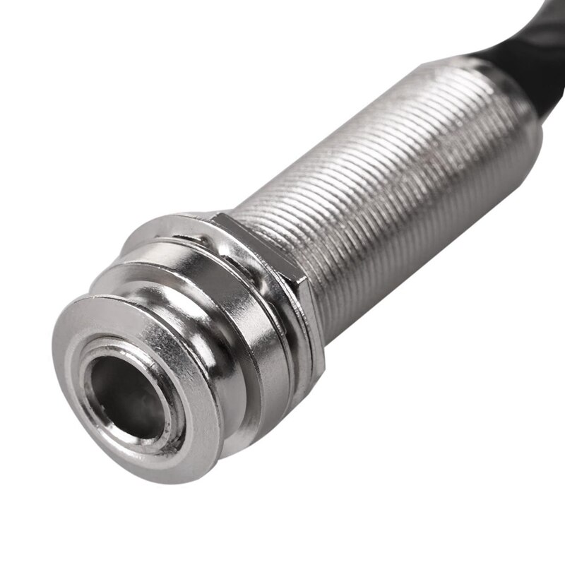 Piezo Contact Microfoon 3 Transducer Pickups &amp; 21-Inch Draad Lengte 1/4 Inch Output Jack 2 In 1 Piezo pickup Disc