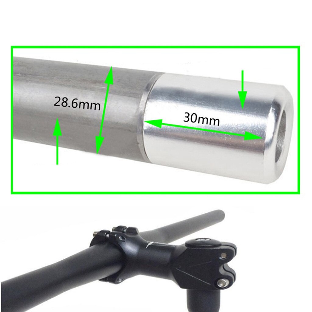 Adaptateur de rehausseur de potence de vélo vtt 1 , 1/8 et #39 ; 130mm pièces de rehausseur de potence de vélo pliable