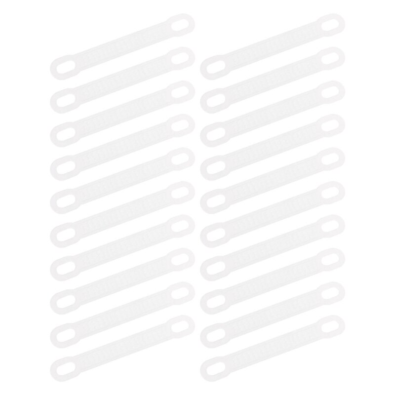 20 st silikon galgar anti slip band kläder rack pad vindtät jan 16: Ts