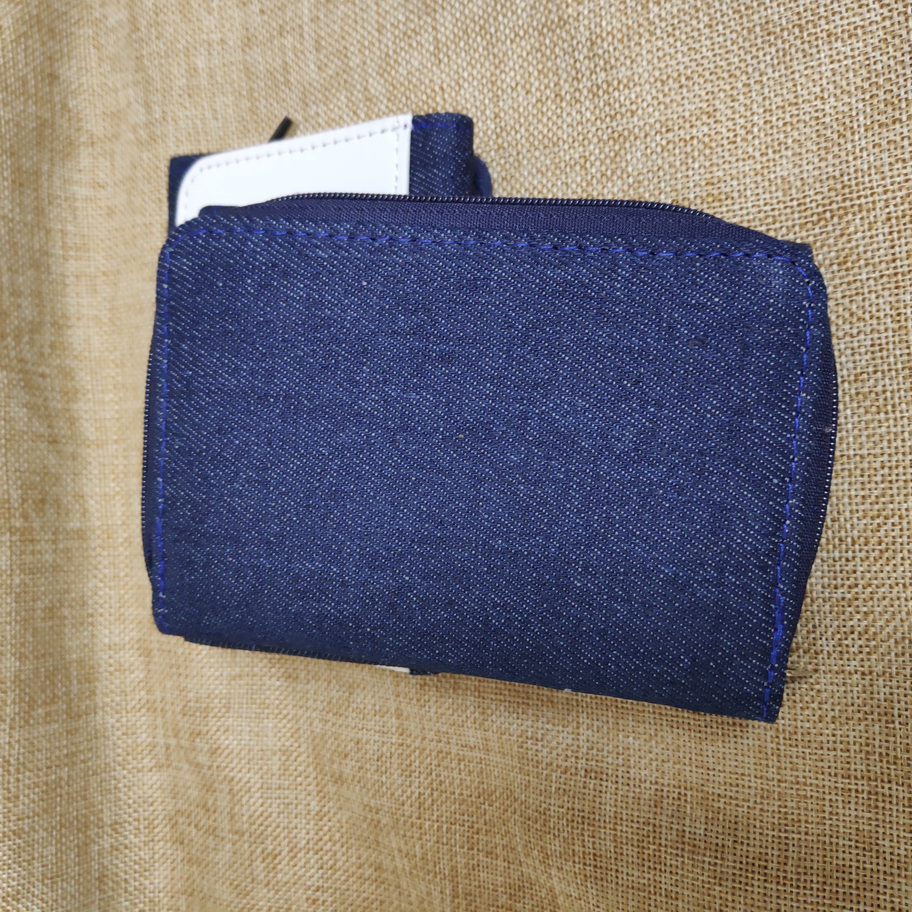 2 pcs/lot blanc Sublimation Cowboy portefeuille sac à main pour Sublimation encre transfert de chaleur impression blanc consommables bricolage