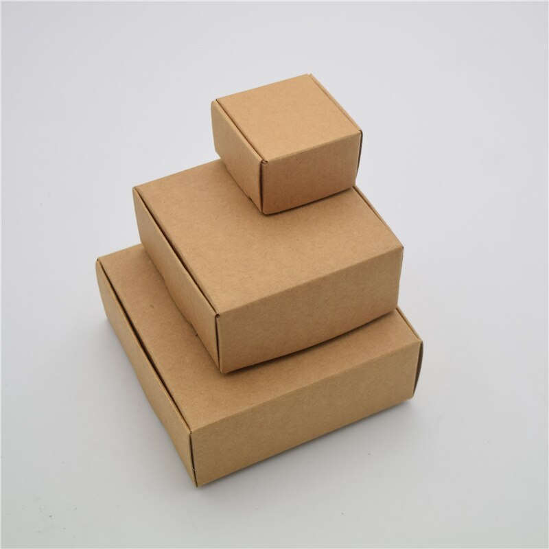 20pcs Various Size Kraft Paper Box