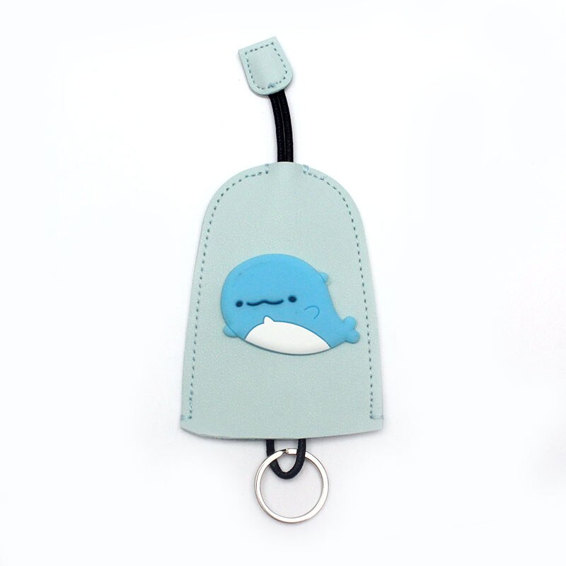 Moda śliczne Corgi Dog Pull typ futerał na klucze PU skórzany portfel na klucze gospodyni uchwyt na kluczyk samochodowy Case nowy skórzany brelok etui: 2