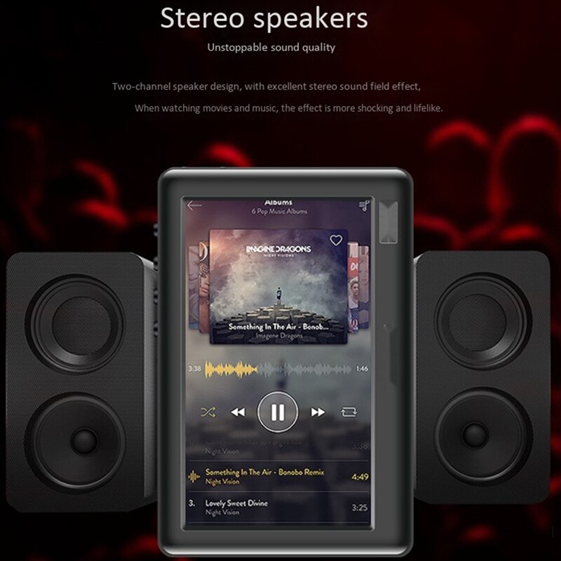 T13 Mp4 Video Player 4.3 inch High Definition Press Sn Mp4 Music Player MP3 Player