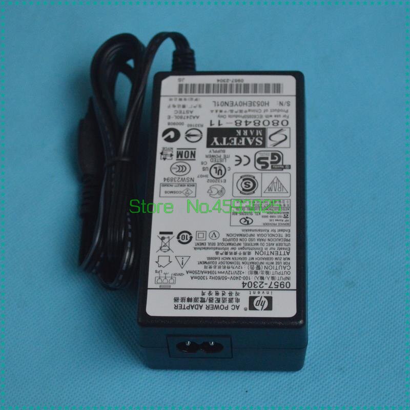 Vekselstrømsadapter oplader 0957-2304 0957-2305 til  hp 3610 7110 7510 3620 32v 1094ma 12v 250ma printer strømforsyning