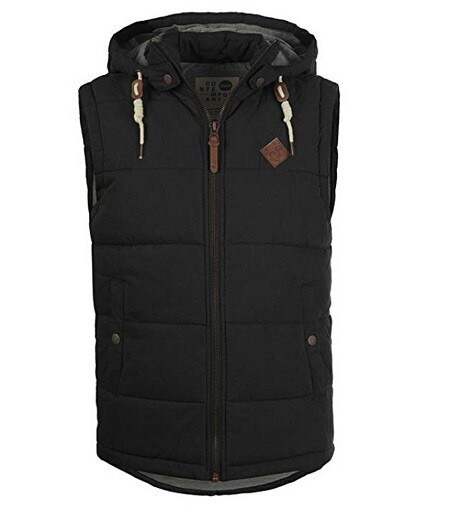 neue Männer Ärmellose Jacke Winter Ente Unten Weste Männlichen Dünne Weste Herren Winddicht Warme Weste: Schwarz / XXXL