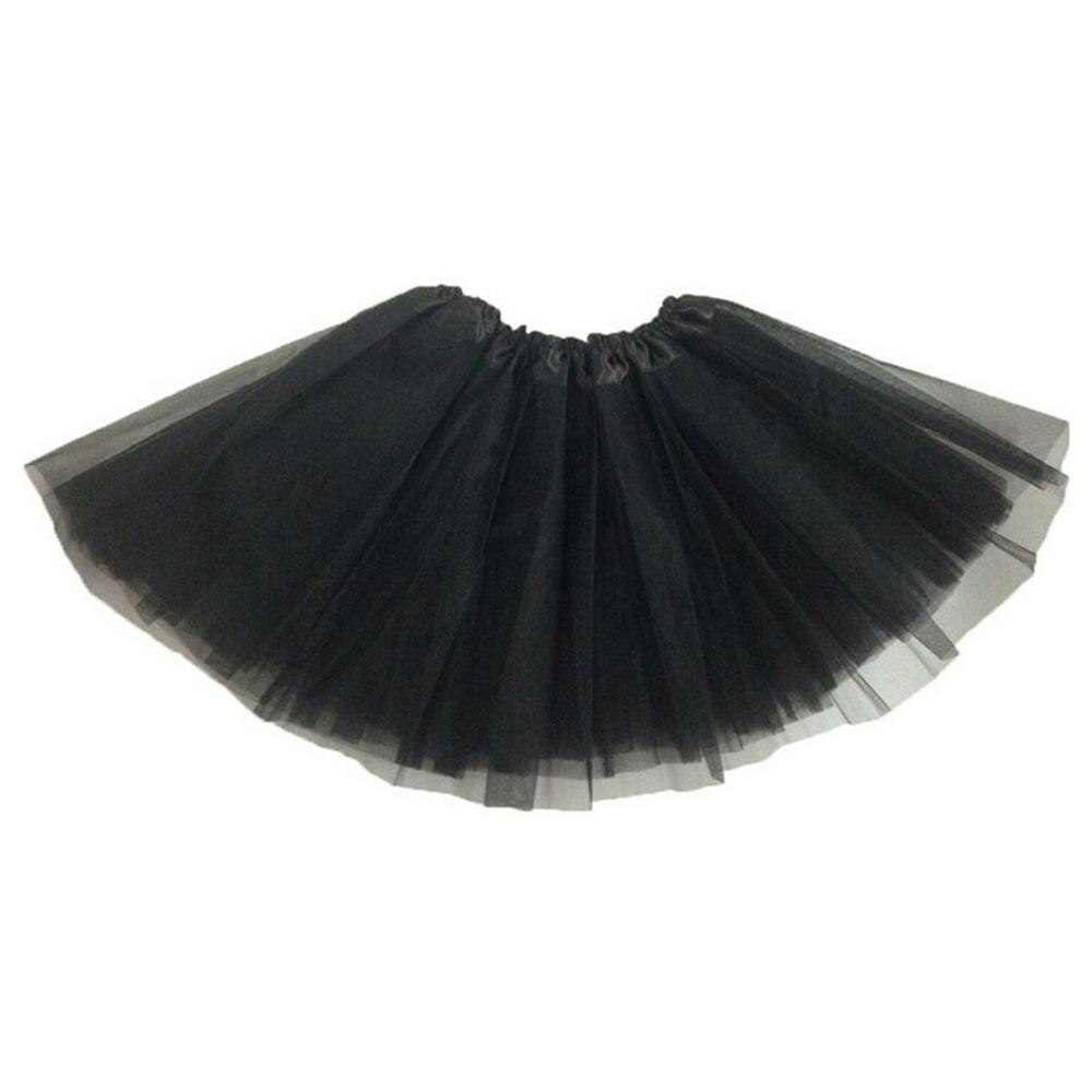 Kids Petticoat Clothes Summer Baby Girls Teen Chiffon Fluffy Pettiskirts Tutu Princess Party Skirts Ballet Dance Wear 1PC: 7