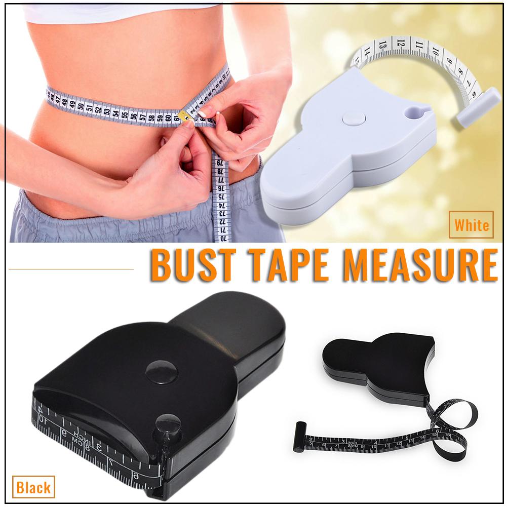 150cm/60 Inch Retractable Ruler Fitness Accurate Fitness Caliper Body Waist Chest Arms Legs Measuring Tape