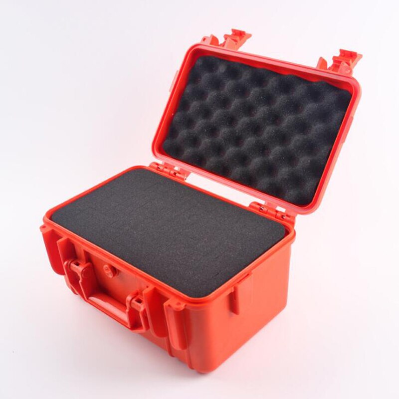 Portable Plastic Waterproof Dry Box Toolbox Safety Equipment Case Equipment Instrument Box Shockproof Sponge Large Small