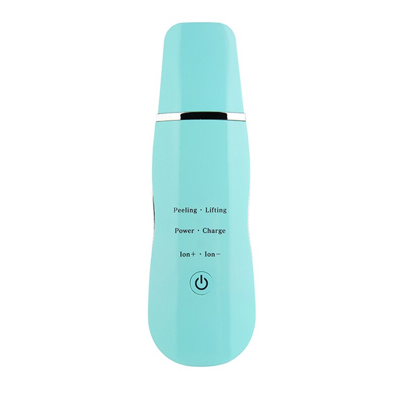 Ultrasonic Face Pore Cleaner Ultrasound Therapy Ion Skin Scrubber, High Frequency Vibration Face SPA Peeling Machine