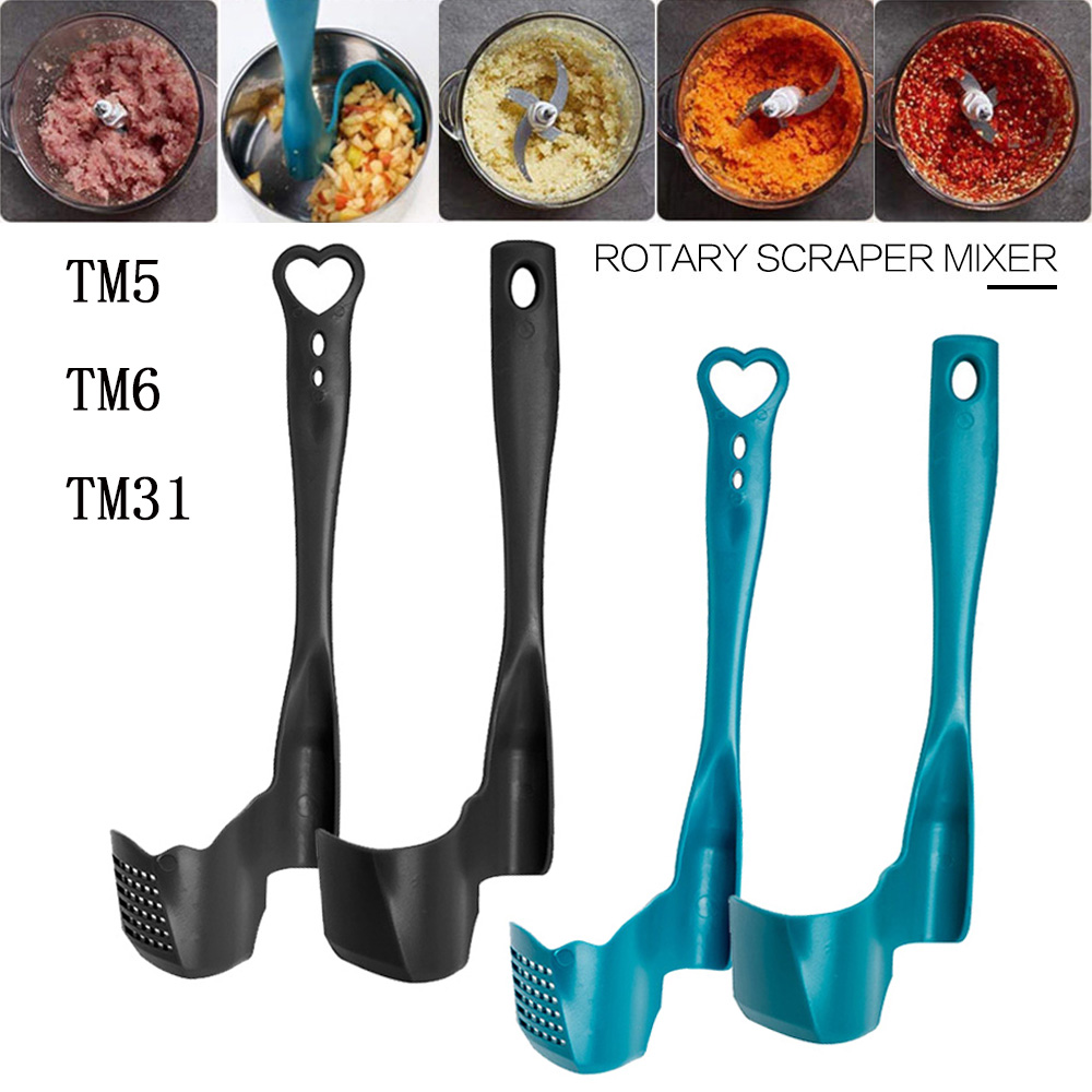 Thermomix Bimby TM6 TM31 TM5 accesorios espátula porción procesador de alimentos raspador rotativo tambor mezclador para Protector de cubierta de hoja