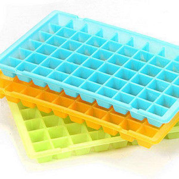 Cube à glace carré en plastique | 96 cellules, moule à gel, plateau pour la fabrication de bonbons au chocolat
