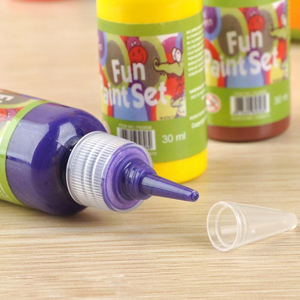 12 Color 60ml Watercolor Paint Kindergarten Children Supplies Diy Paint Finger Art Paint/ Painting Wash D2m3
