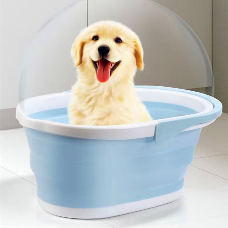 Cubo plegable de silicona para lavado de suelos, cubo para fregona, limpieza de baño, cocina, Camping, cubeta para lavar autos Pliable