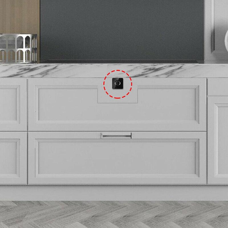 Drawer Cabinet Intelligent Fingerprint Lock Electronic Cabinet Lock Fingerprint Door Furniture Theft Lock Lock Anti File A4J4