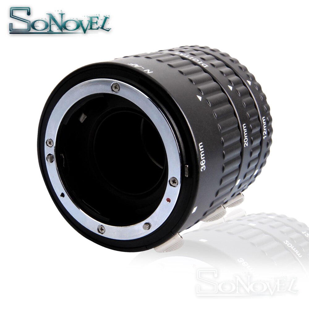 Set Anelli Di Estensione Macro Pixco Per Nikon F (AI) - Per DSLR D3200 D800 D5100 D90