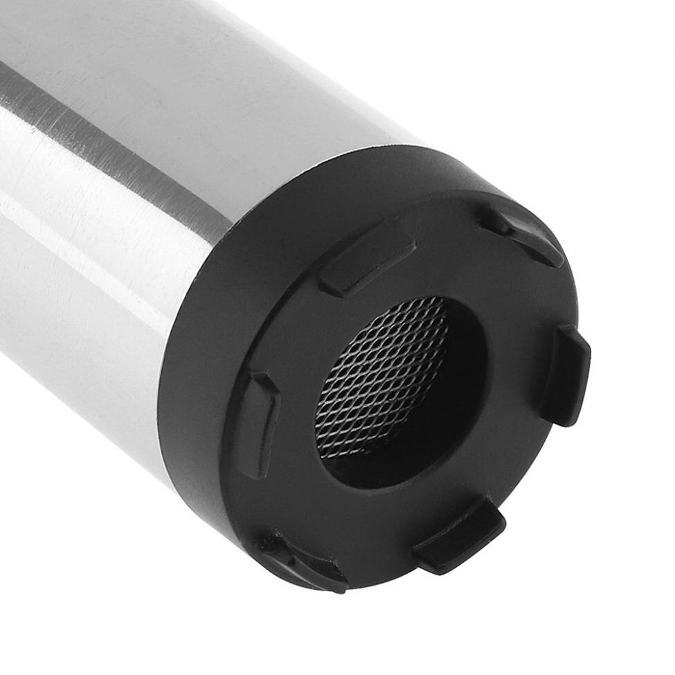 DC 12V Universal 38MM Portable Stainless Steel Car Electric Submersible Pump Fuel Water Oil Barrel Pump with Car Charger