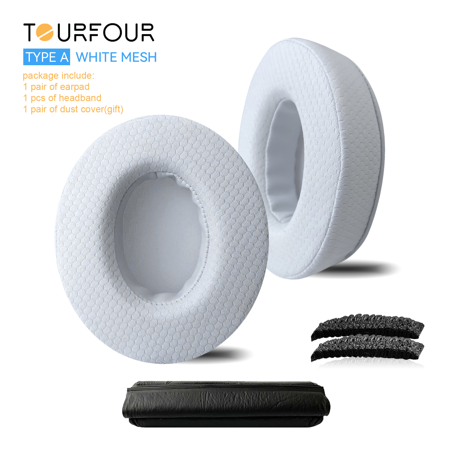 TOURFOUR Replacement Earpads for Sennheiser HD280 Pro Headphones Ear Cushion Cover Sleeve Earmuffs Headset Headband: BROWN
