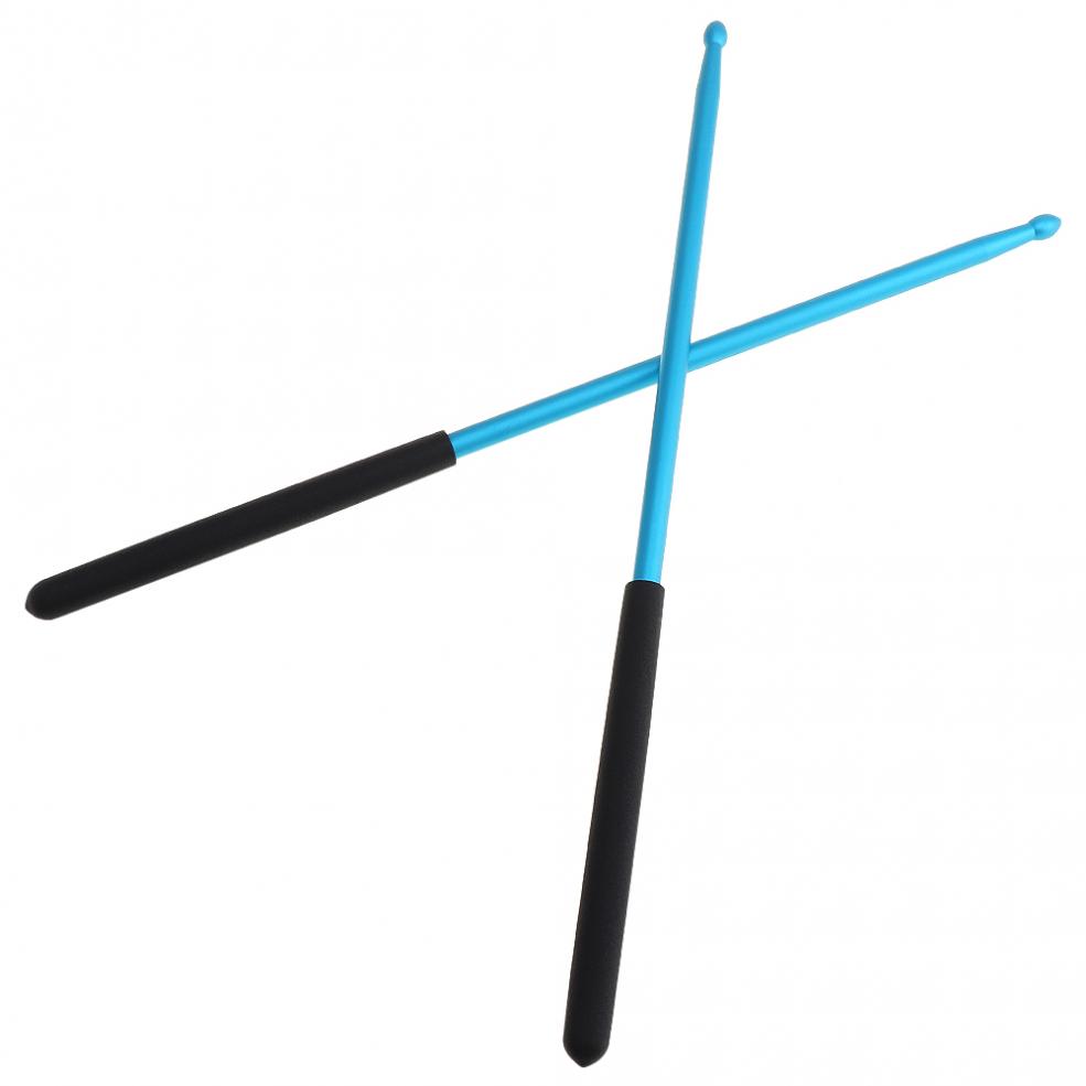 5A Aluminium Alloy Drum Sticks for Jazz Drum and Dumb Drum Pad Practicing Strength Endurance Exercises with 3 Colors Optional