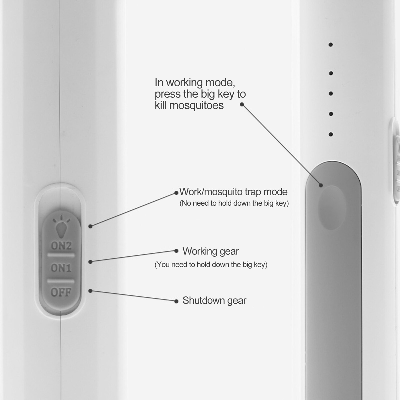 3000V Bug Racket Rechargeable Purple Light Intelligent Bug Swatter With Base Home Bug Insect Racket