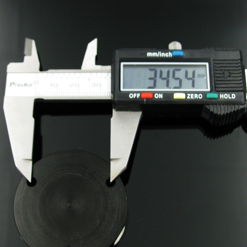 HACCURY 50*13MM T-type level bubble Round spirit level bubble Metal Circular spirit level Instrument