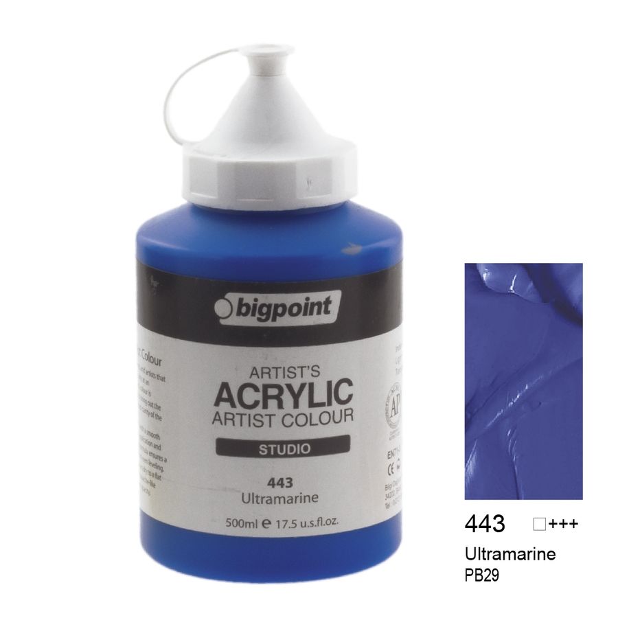 Acryl Verf 500 Ml Canvas Art Supplies Verf Gouache 443 Ultra Marine 560 Viridian 227 Geel Mid 676 Yellow Ochre 103 Wit