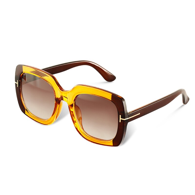 årgang firkantede solbriller kvinner briller herre speil solbriller kvinnelig kjent merke nagle svart eyewear gafas de sol: C3