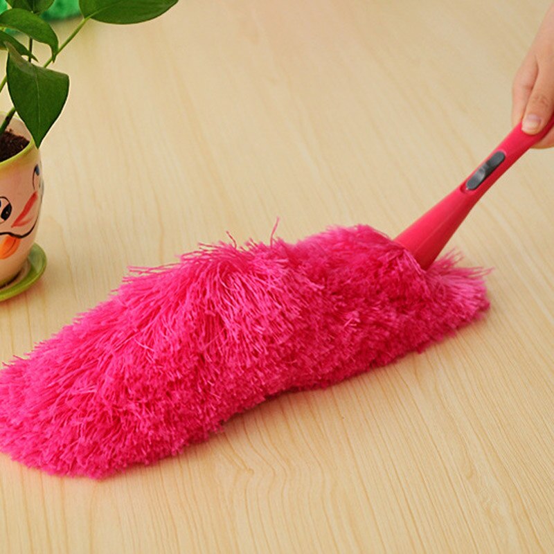 soft microfiber cleaning dust collector handle feather static electricity anti-magic household items HUG-Deals