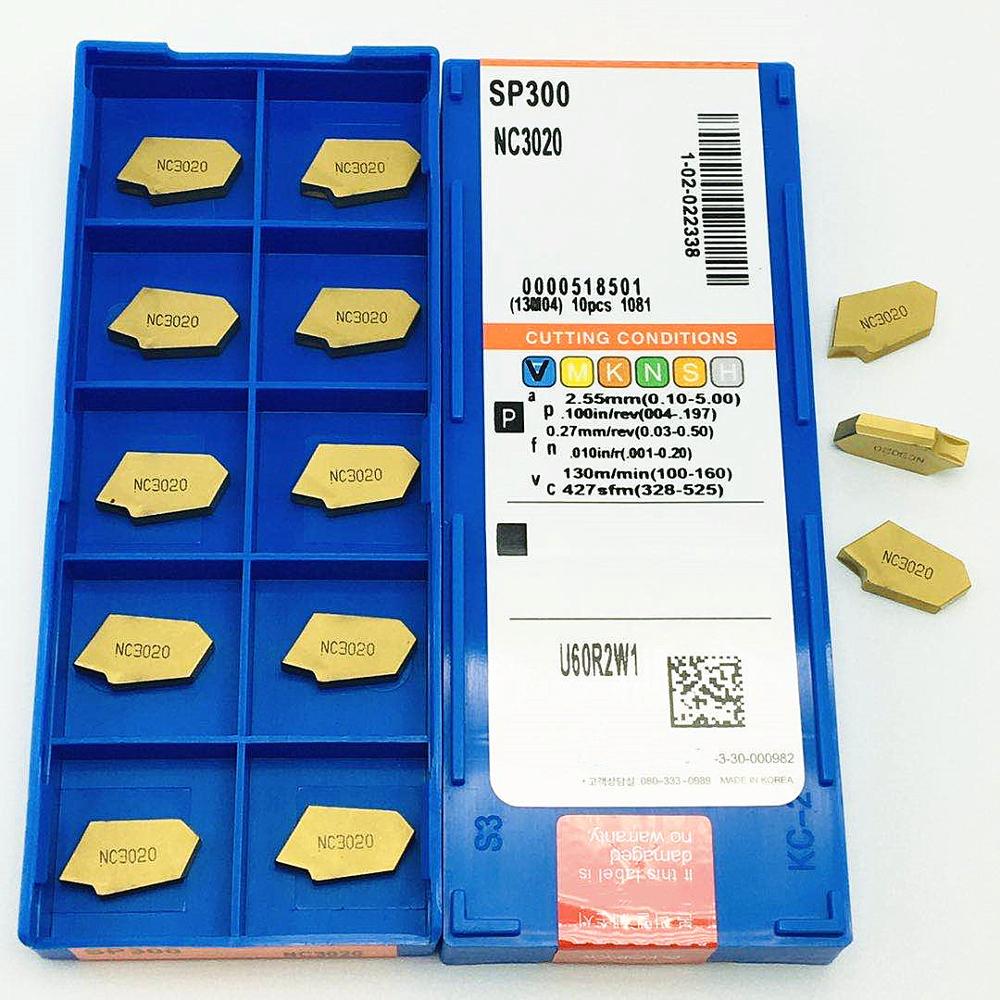 Draaibank Tool SP300 NC3020 NC3030 PC9030 Carbide Steken Insert Frees Cnc Draaien Insert Rvs Sp 300