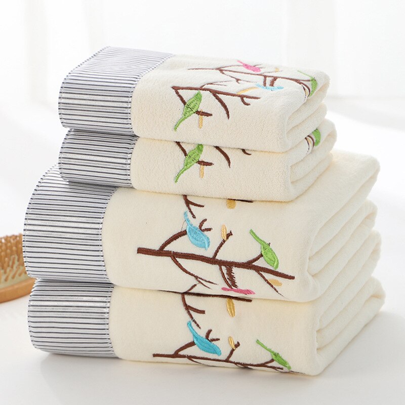 Juego de toallas de baño de lujo para hombre y mujer, 2 piezas, 70x140cm, grandes, 2 piezas, 35x75cm, absorbentes de microfibra: 08