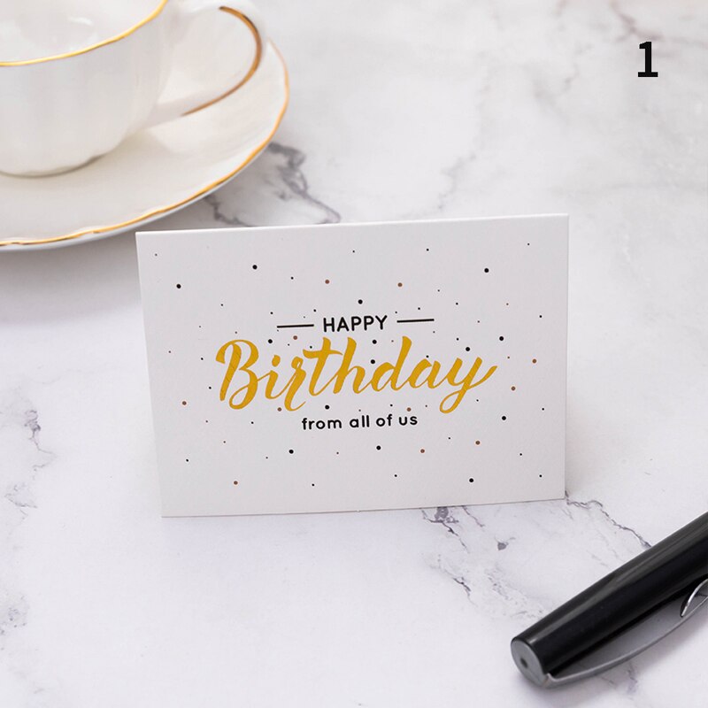 50PCS/20PCS Greeting Cards Mini Wedding Thank You Cards Message Cards Box Decoration Birthday Greeting Cards: -N1